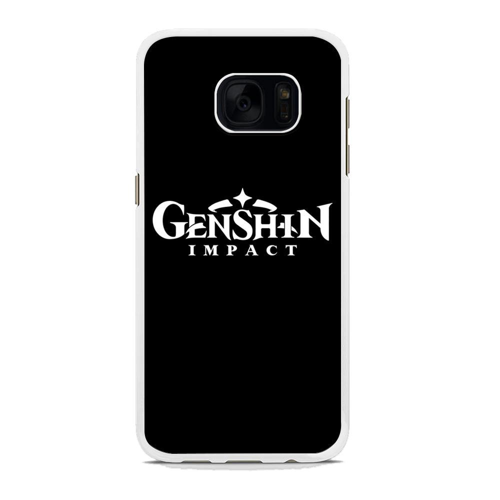 Genshin Impact Logo Black Samsung Galaxy S7 Case - ezzyst