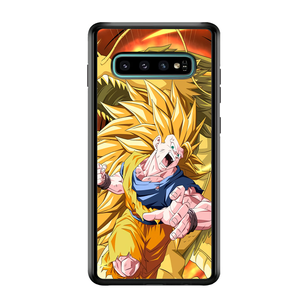 Goku Saiyan Dragon Samsung Galaxy S10 Plus Case