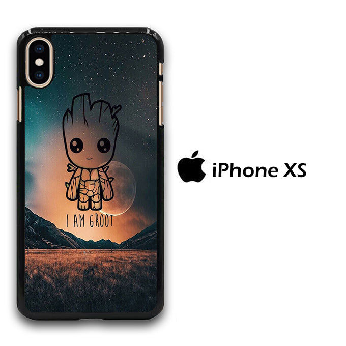 Groot I Am Groot Guardian iPhone Xs Case