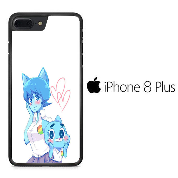Gumball Beauty Chalk Picture iPhone 8 Plus Case