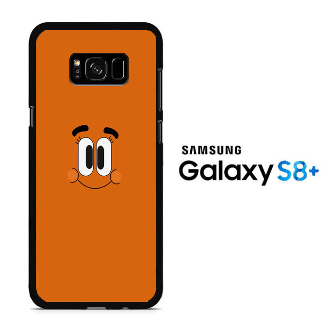 Gumball Darwin Chocolate Face Samsung Galaxy S8 Plus Case