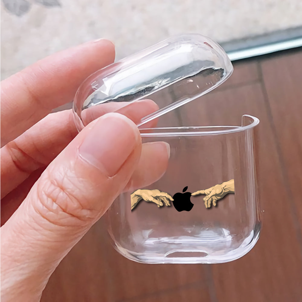 Hand to Hand Apple Protective Clear Case Cover For Apple Airpods