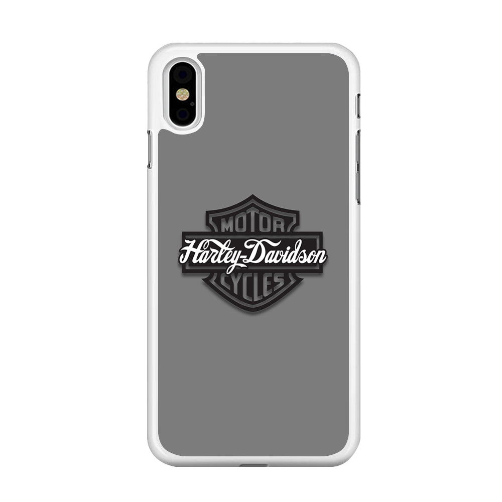 Harley Davidson Absolute Grey iPhone Xs Max Case
