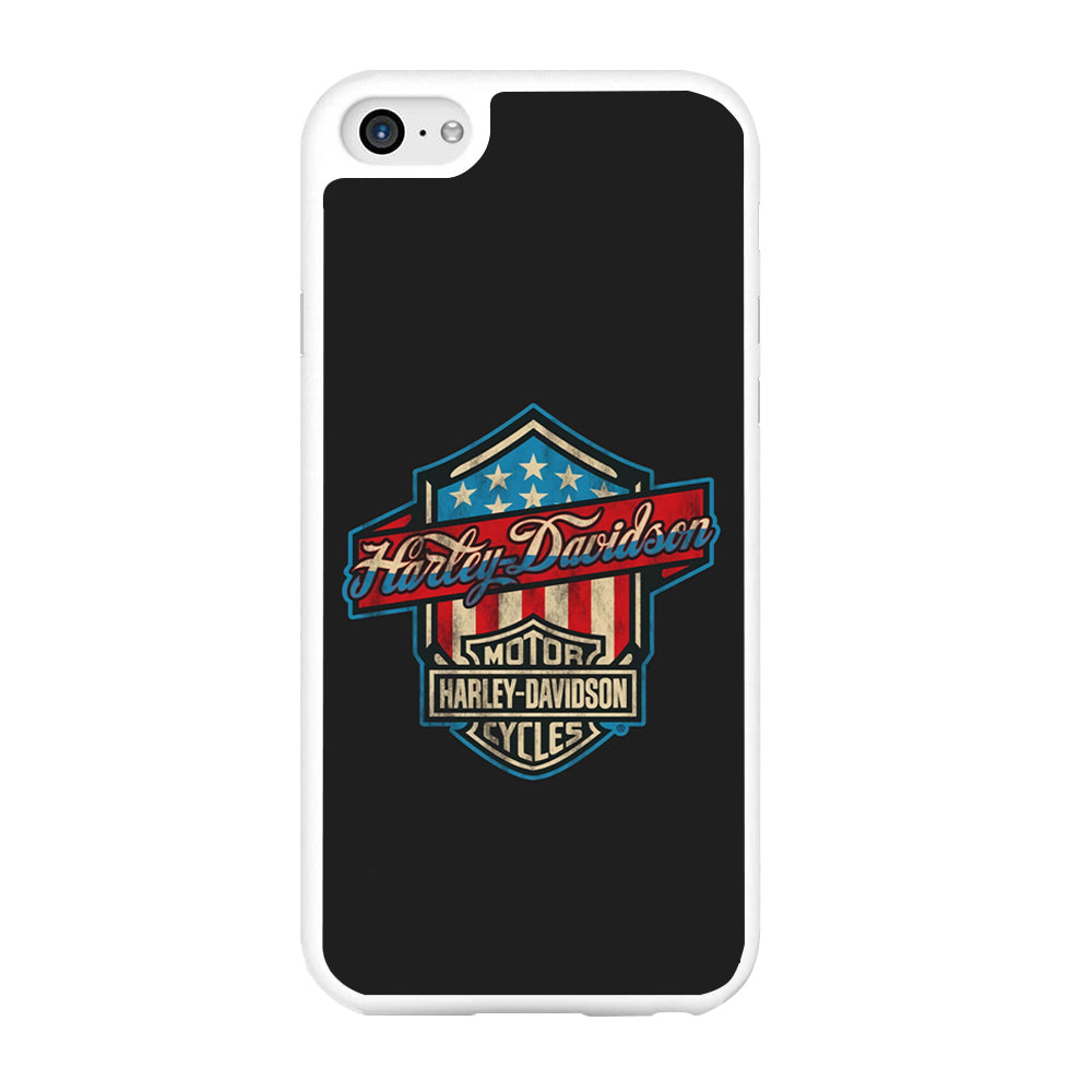 Harley Davidson Emblem Grey Logo iPhone 6 Plus | 6s Plus Case