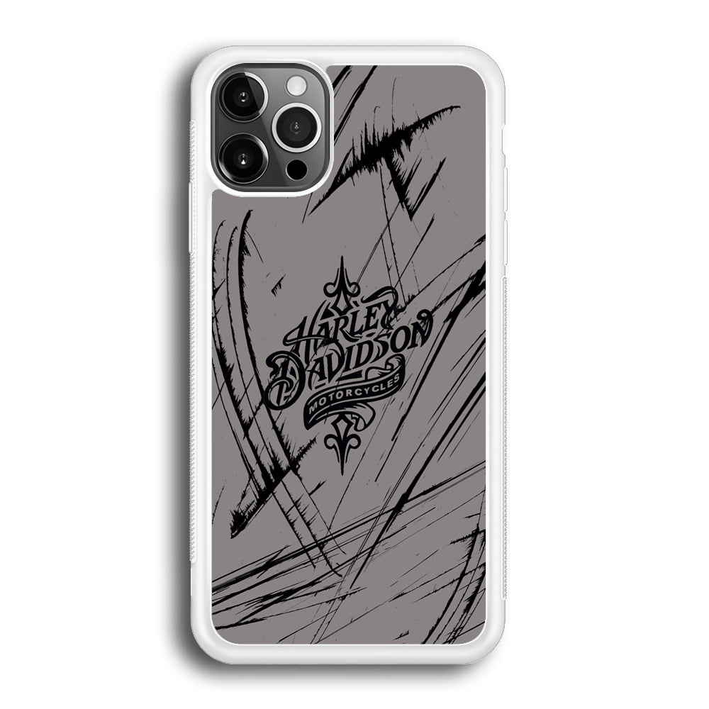 Harley Davidson Grey Claw Mark iPhone 12 Pro Max Case