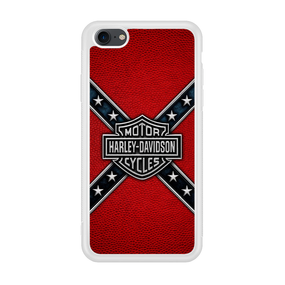 Harley Davidson Pride Logo Stripe Belt iPhone 8 Case