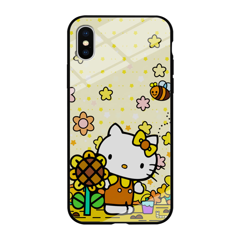Hello Kitty Sun Flowers iPhone X Case