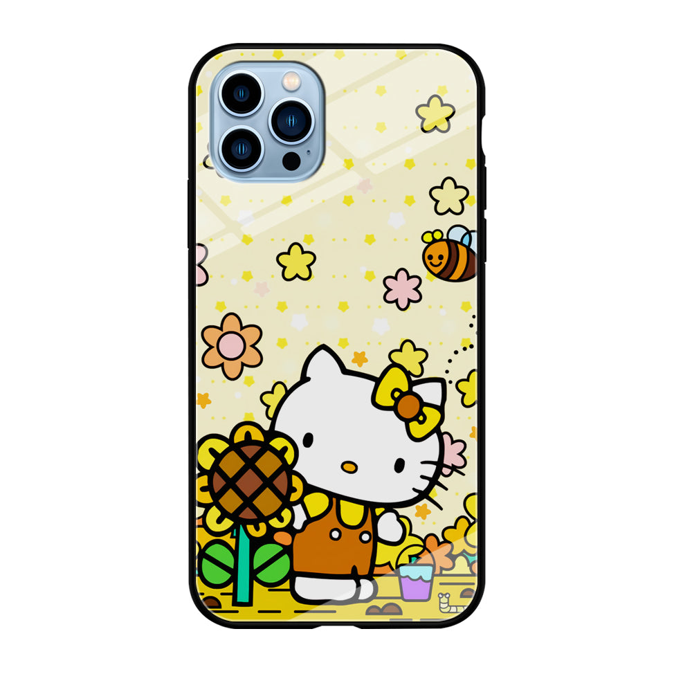 Hello Kitty Sun Flowers iPhone 12 Pro Max Case