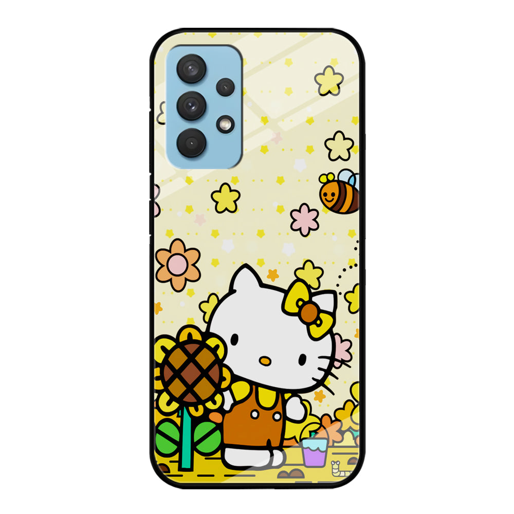 Hello Kitty Sun Flowers Samsung Galaxy A32 Case