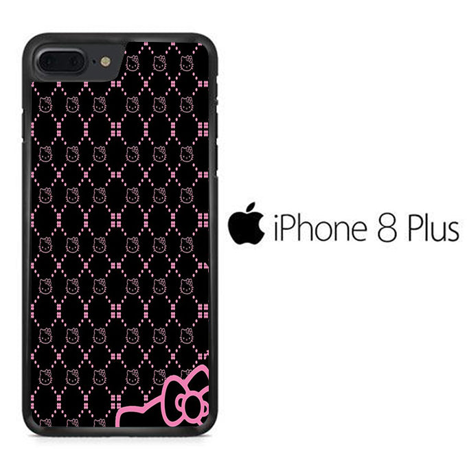 Hello Kitty Black Pink iPhone 8 Plus Case