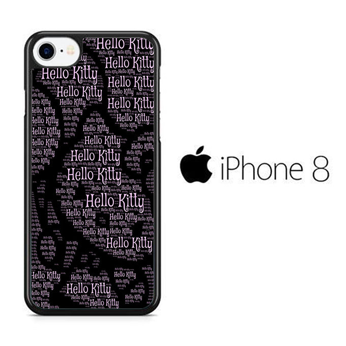 Hello Kitty Code Programming Style iPhone 8 Case