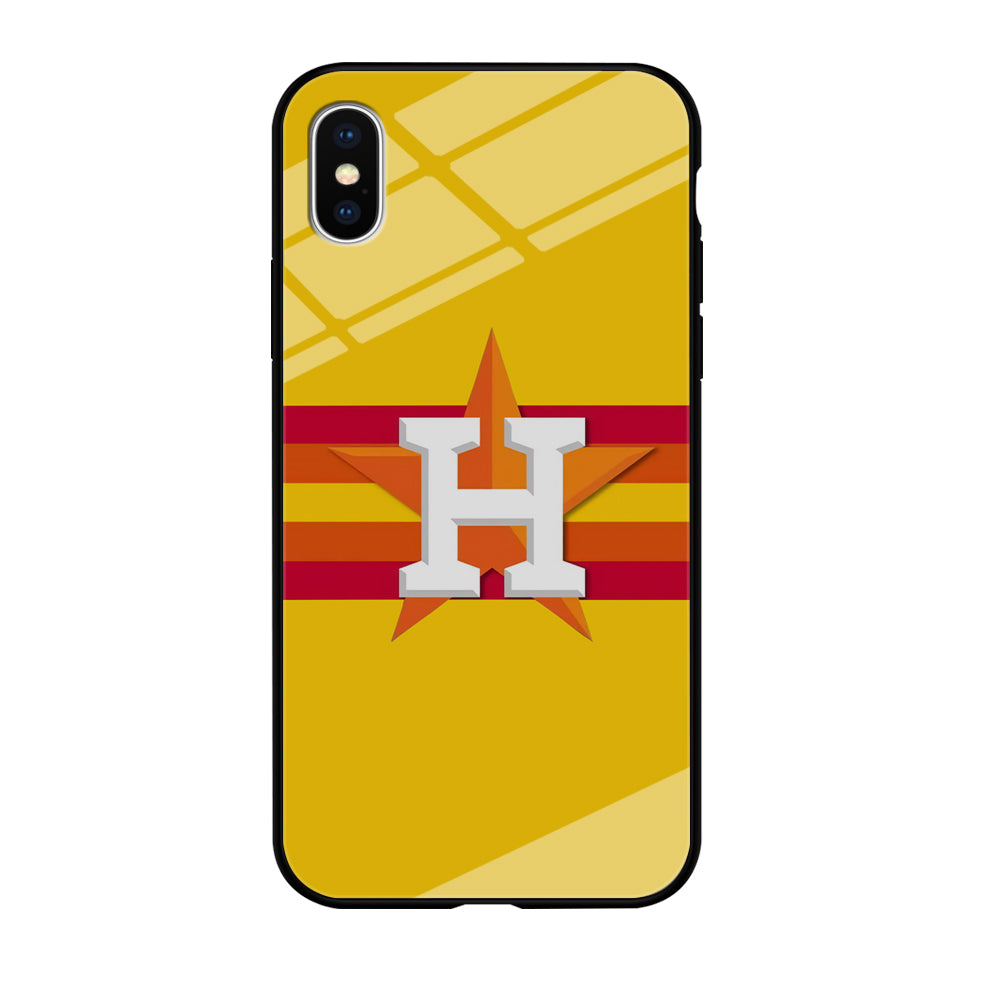 Houston Astros MLB Team iPhone Xs Max Case