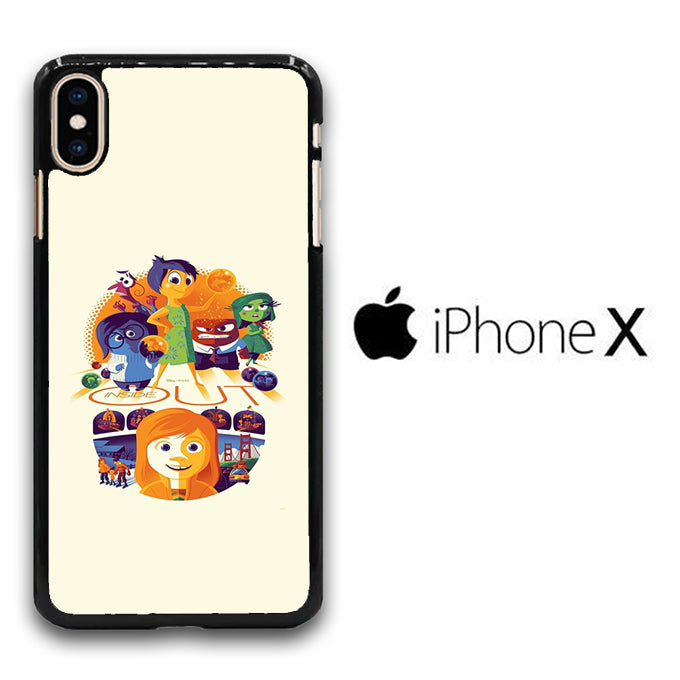 Inside Out Wallpaper Style iPhone X Case
