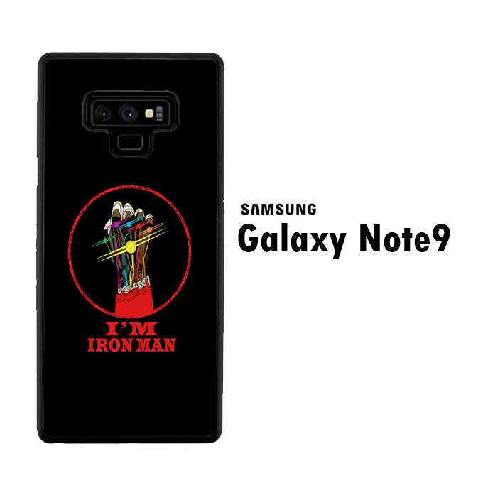 Ironman Hand Thanos Power Samsung Galaxy Note 9 Case