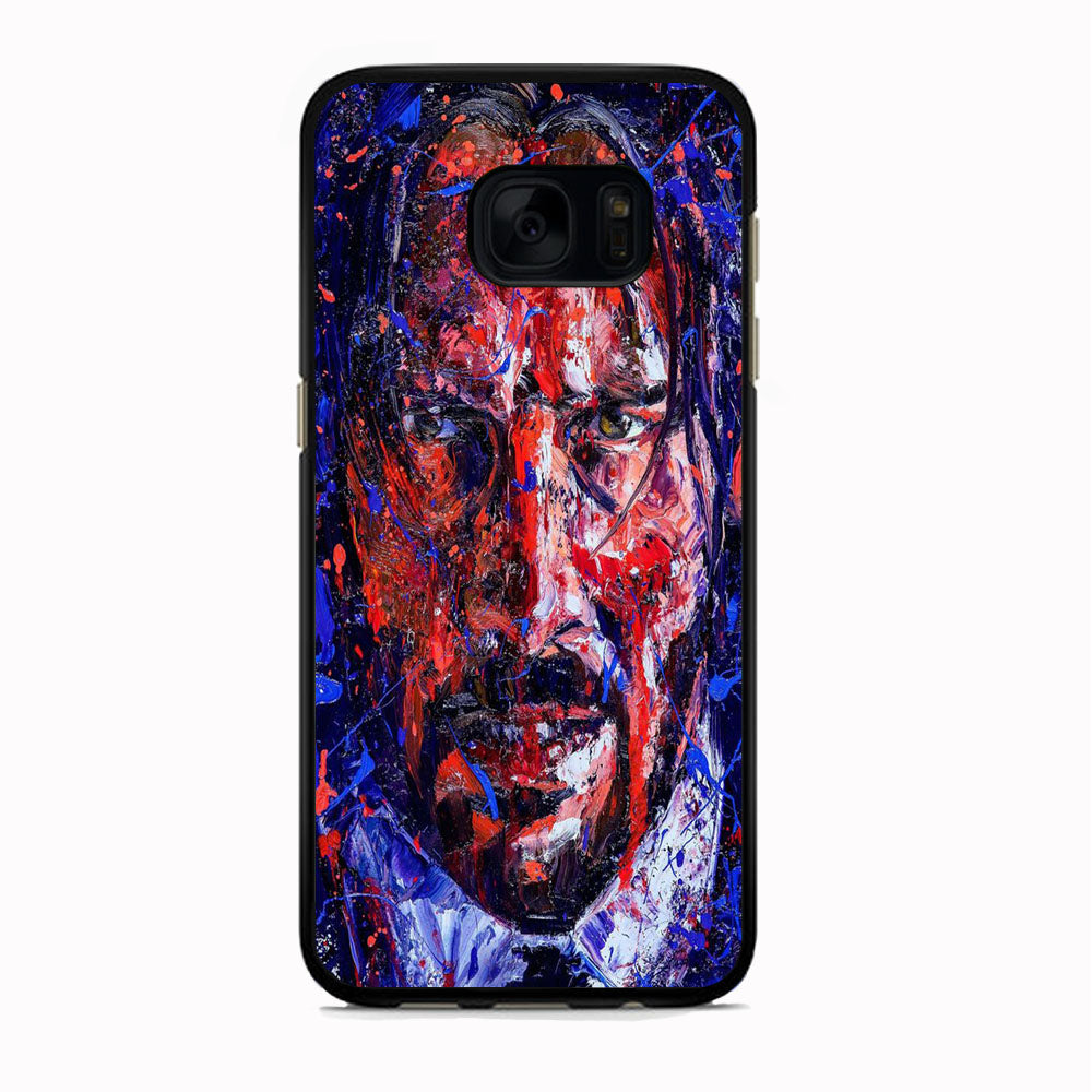 John Wick Paint Art Samsung Galaxy S7 Case