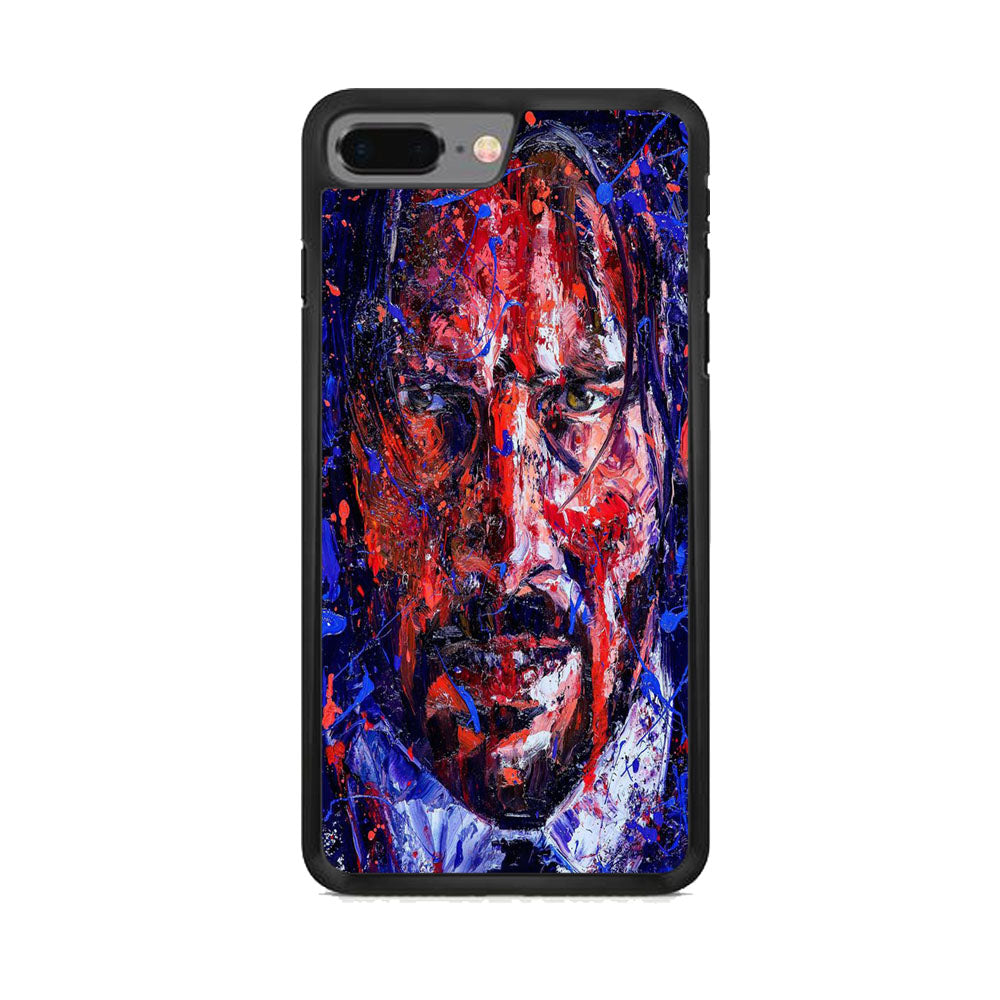 John Wick Paint Art iPhone 7 Plus Case