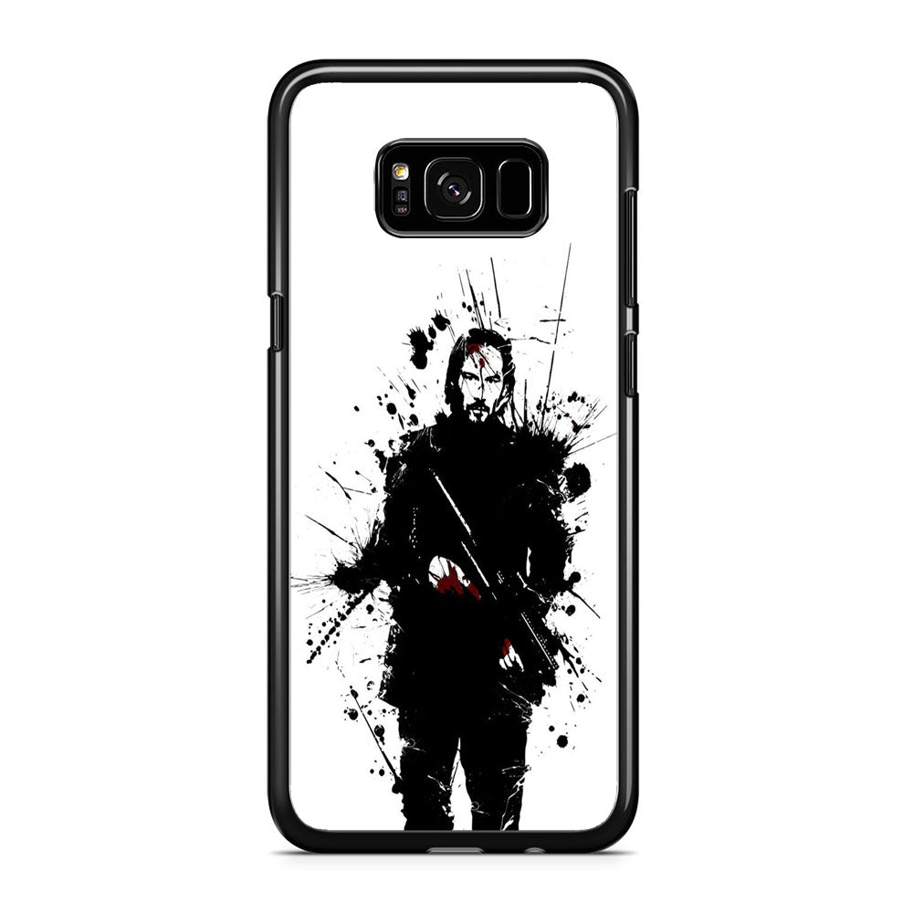 John Wick White Splash Art Samsung Galaxy S8 Plus Case