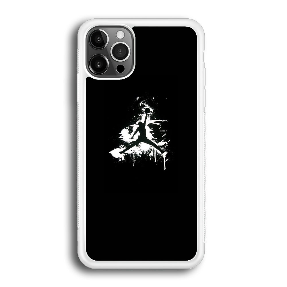 Jordan Black White Gravity iPhone 12 Pro Max Case