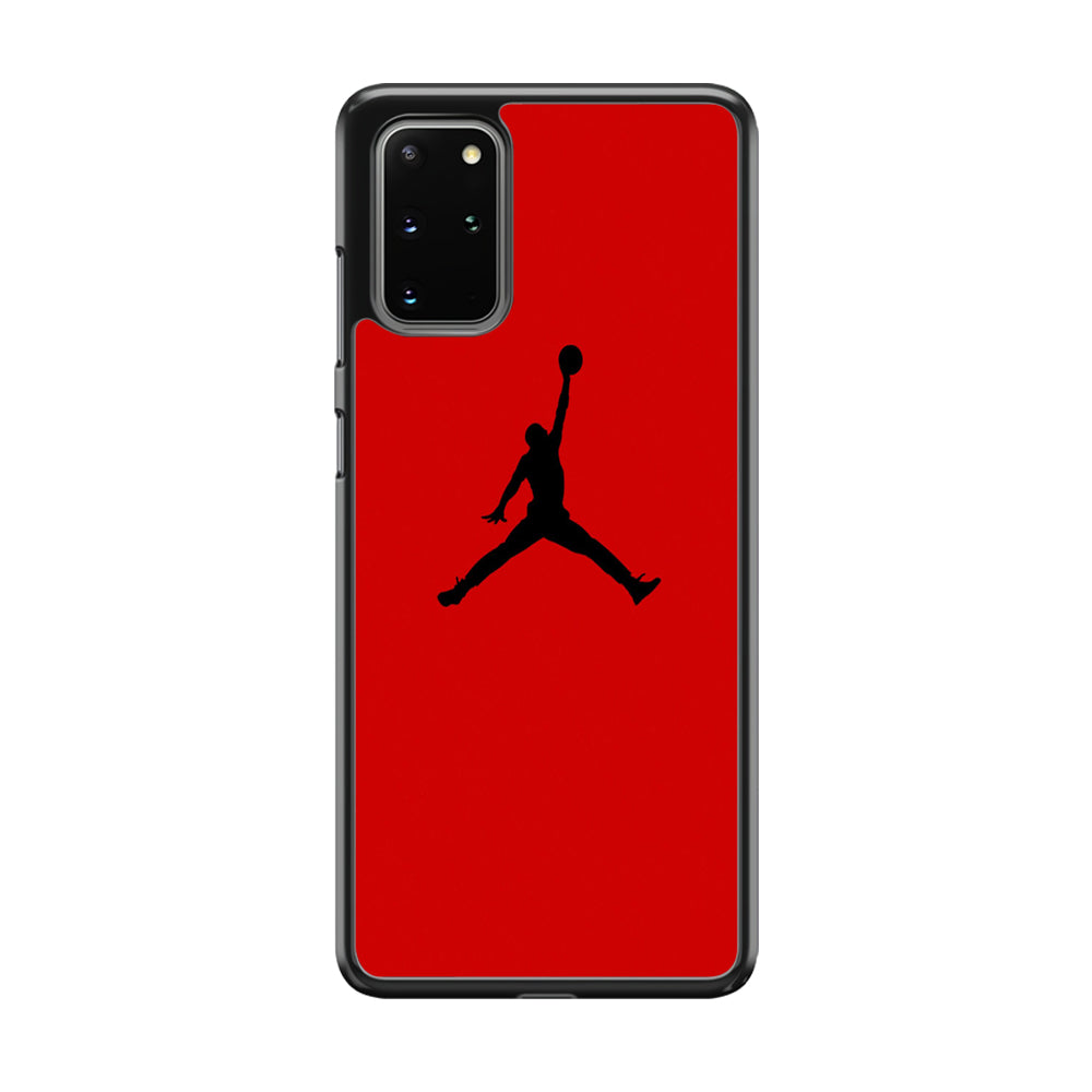 Jordan Red Simple Samsung Galaxy S20 Plus Case