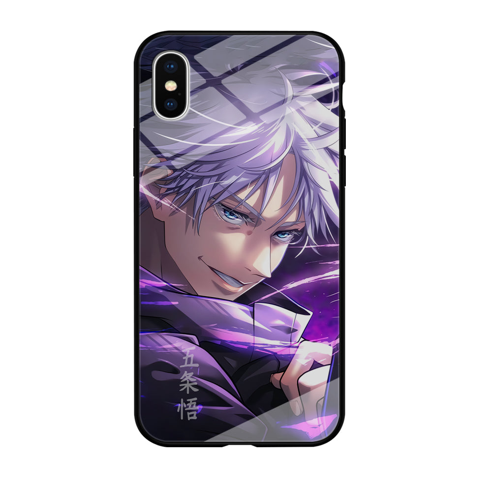 Jujutsu Kaisen Satoru Aura iPhone X Case