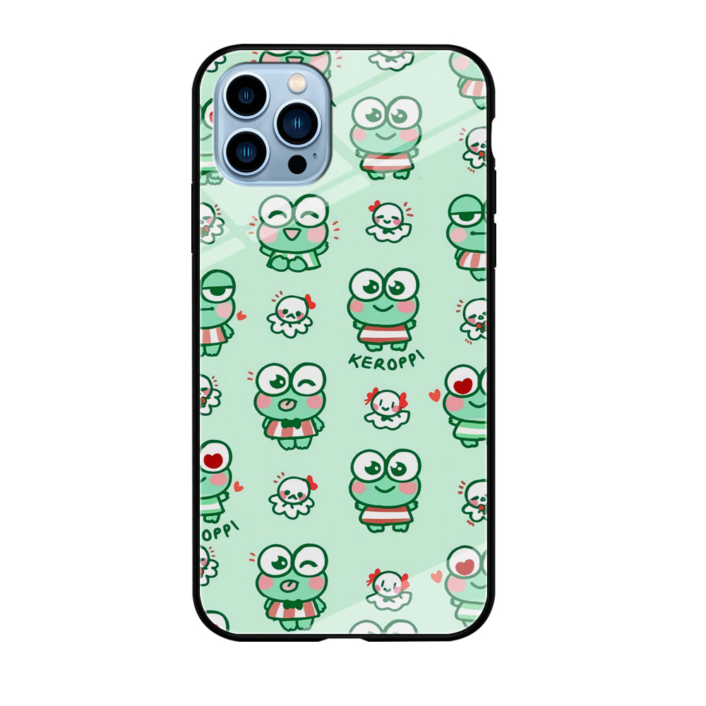 Keroppi Cute Expression iPhone 12 Pro Max Case
