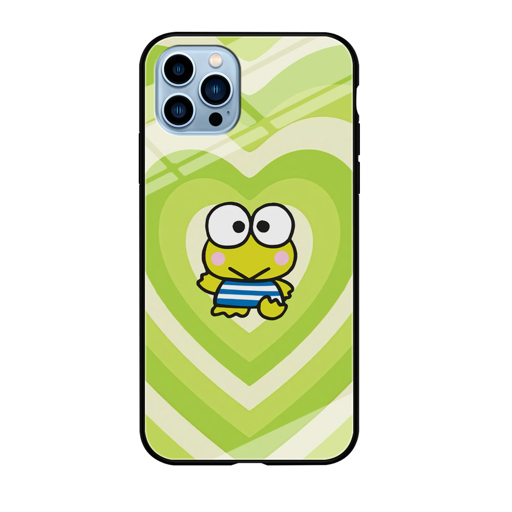 Keroppi Love Pattern iPhone 12 Pro Max Case