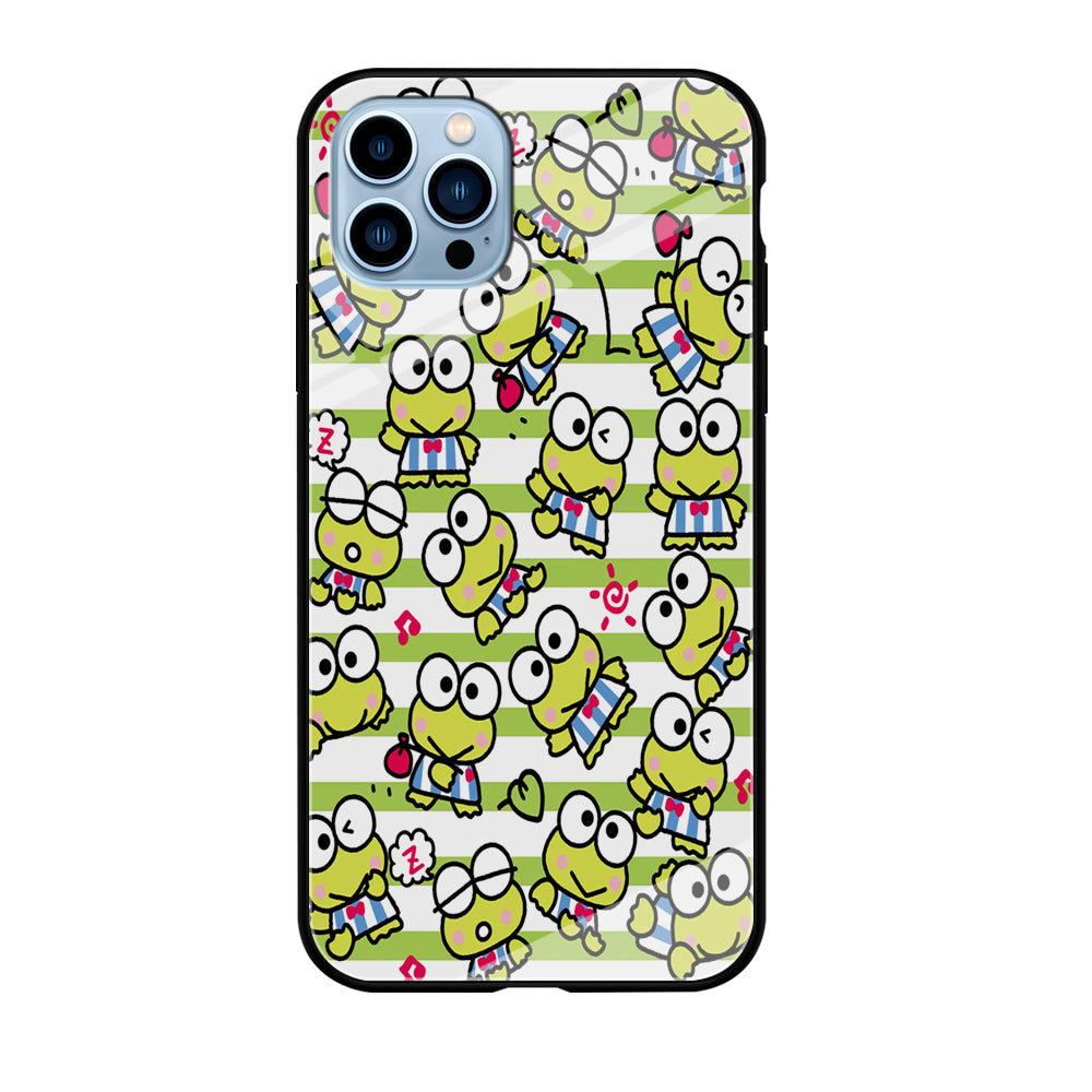 Keroppi Stripe iPhone 12 Pro Max Case
