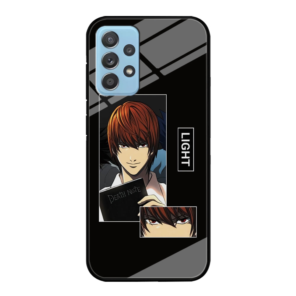 Light Yagami Death Note Book Samsung Galaxy A72 Case
