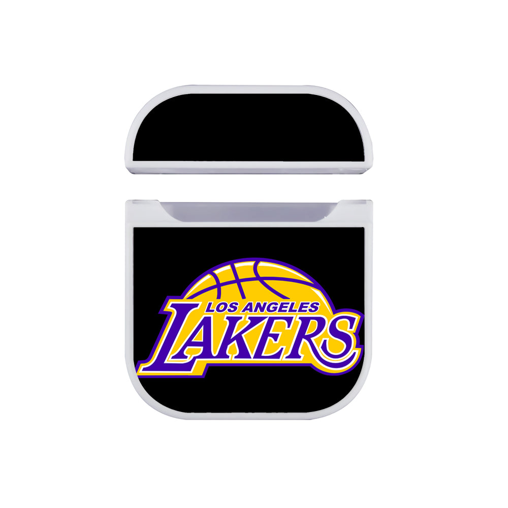 Los Angeles Lakers NBA Team Hard Plastic Case Cover For Apple Airpods