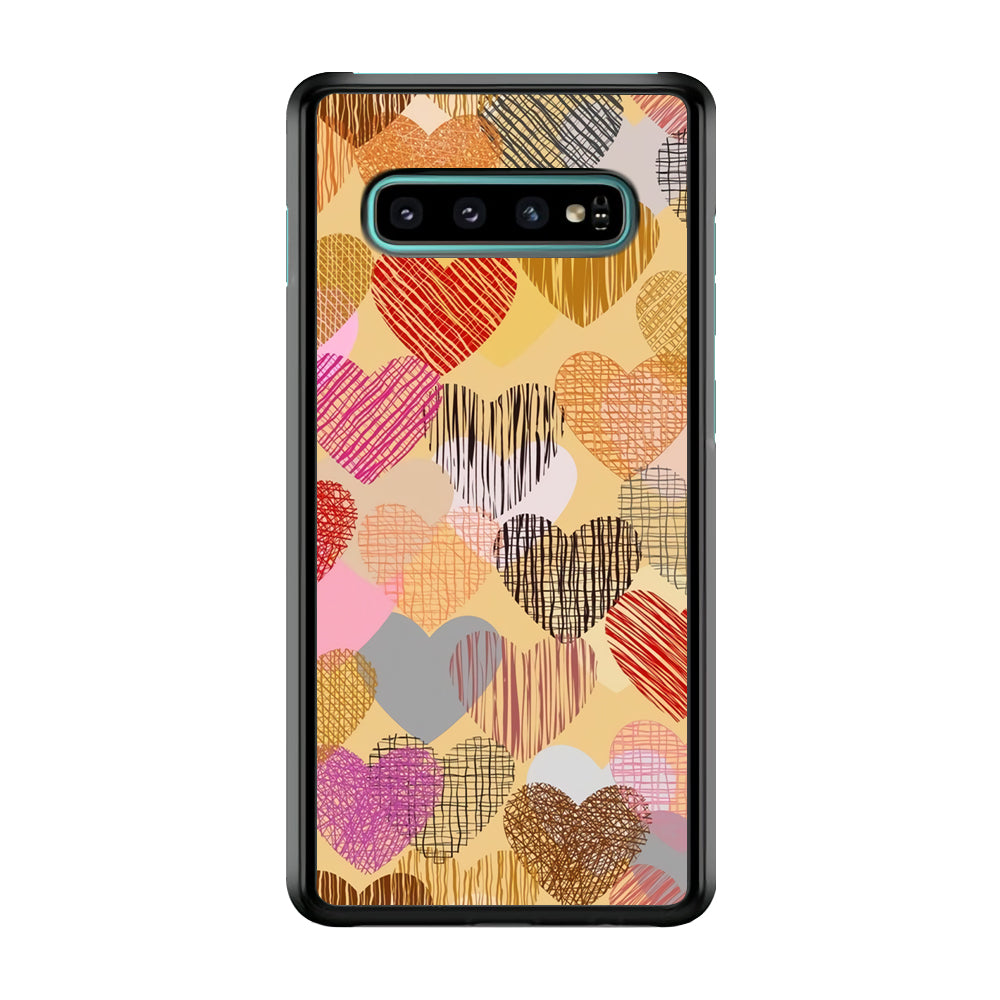 Love Aesthetic Soft Colour Samsung Galaxy S10 Plus Case