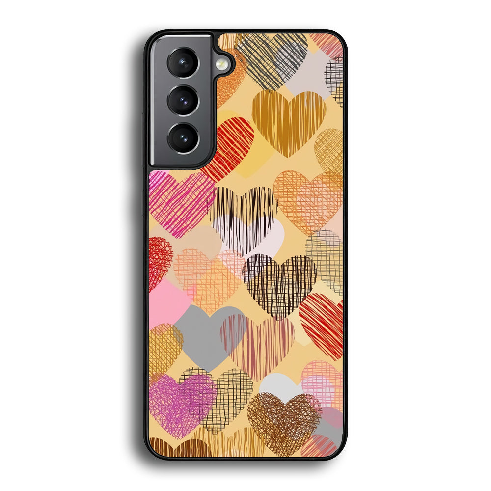 Love Aesthetic Soft Colour Samsung Galaxy S21 Plus Case - Ezzystore