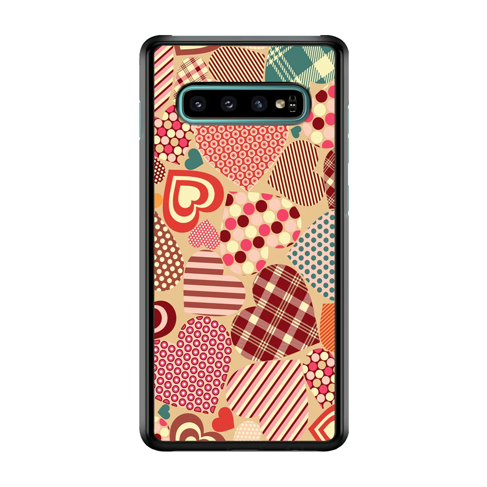 Love Luxe Pattern Samsung Galaxy S10 Case