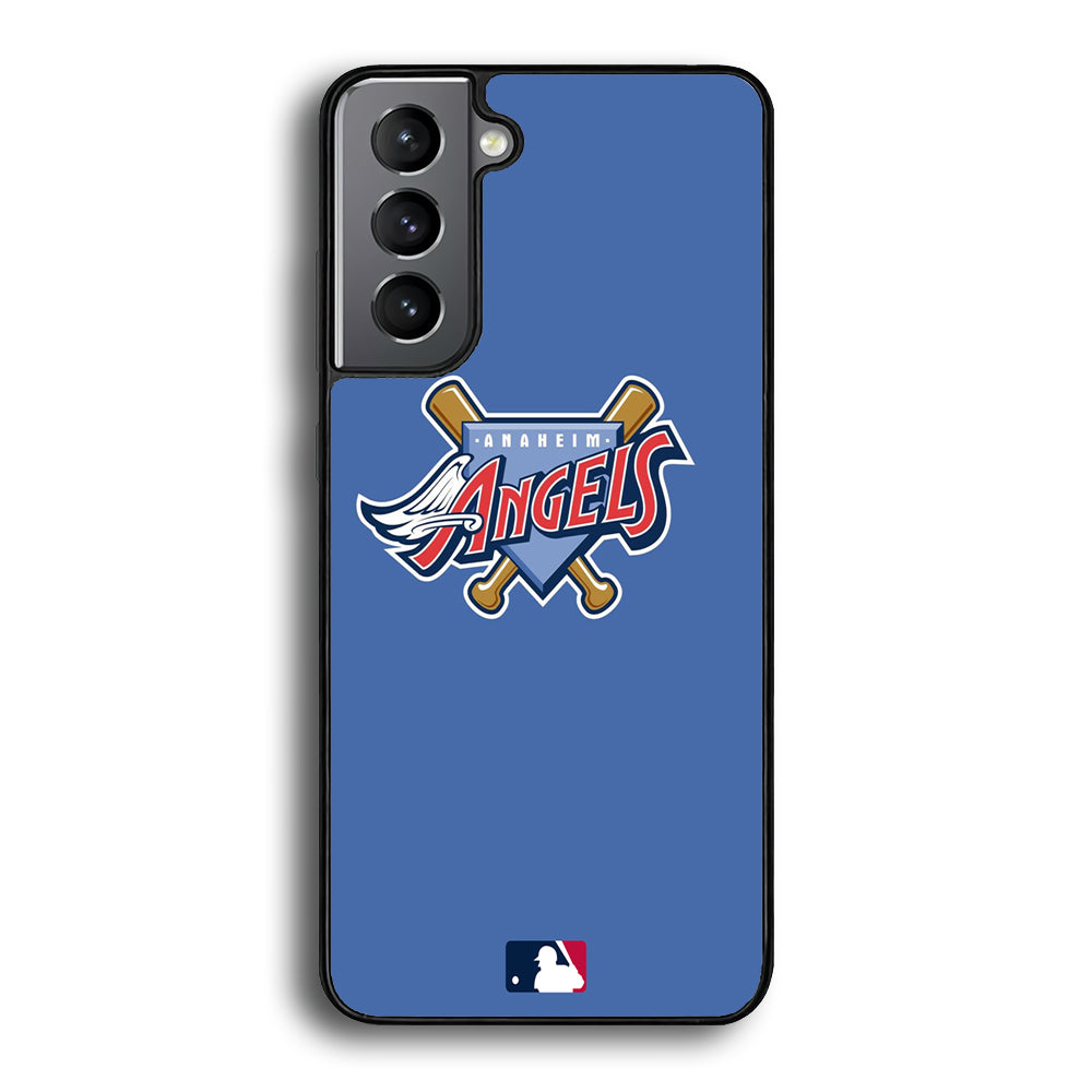 MLB Angels Blue Sky Samsung Galaxy S21 Plus Case - Ezzystore