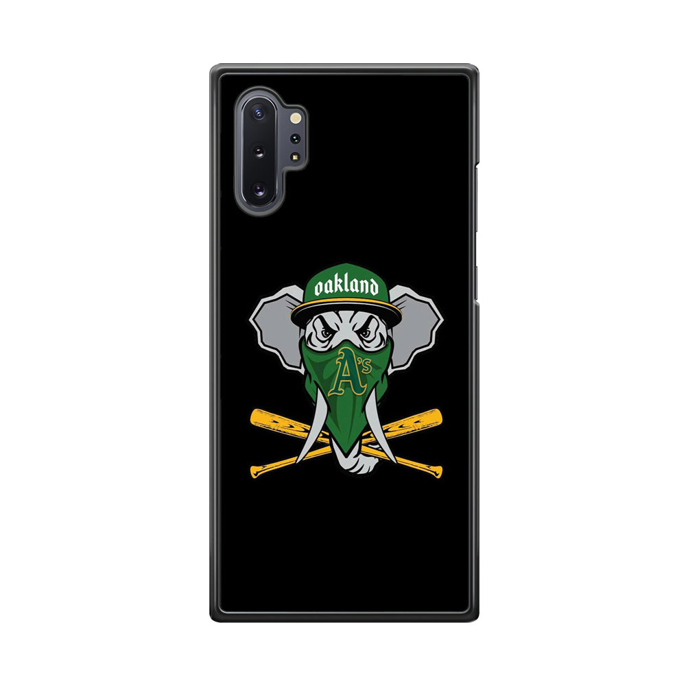 MLB Oakland Athletics Elephant Logo Samsung Galaxy Note 10 Plus Case