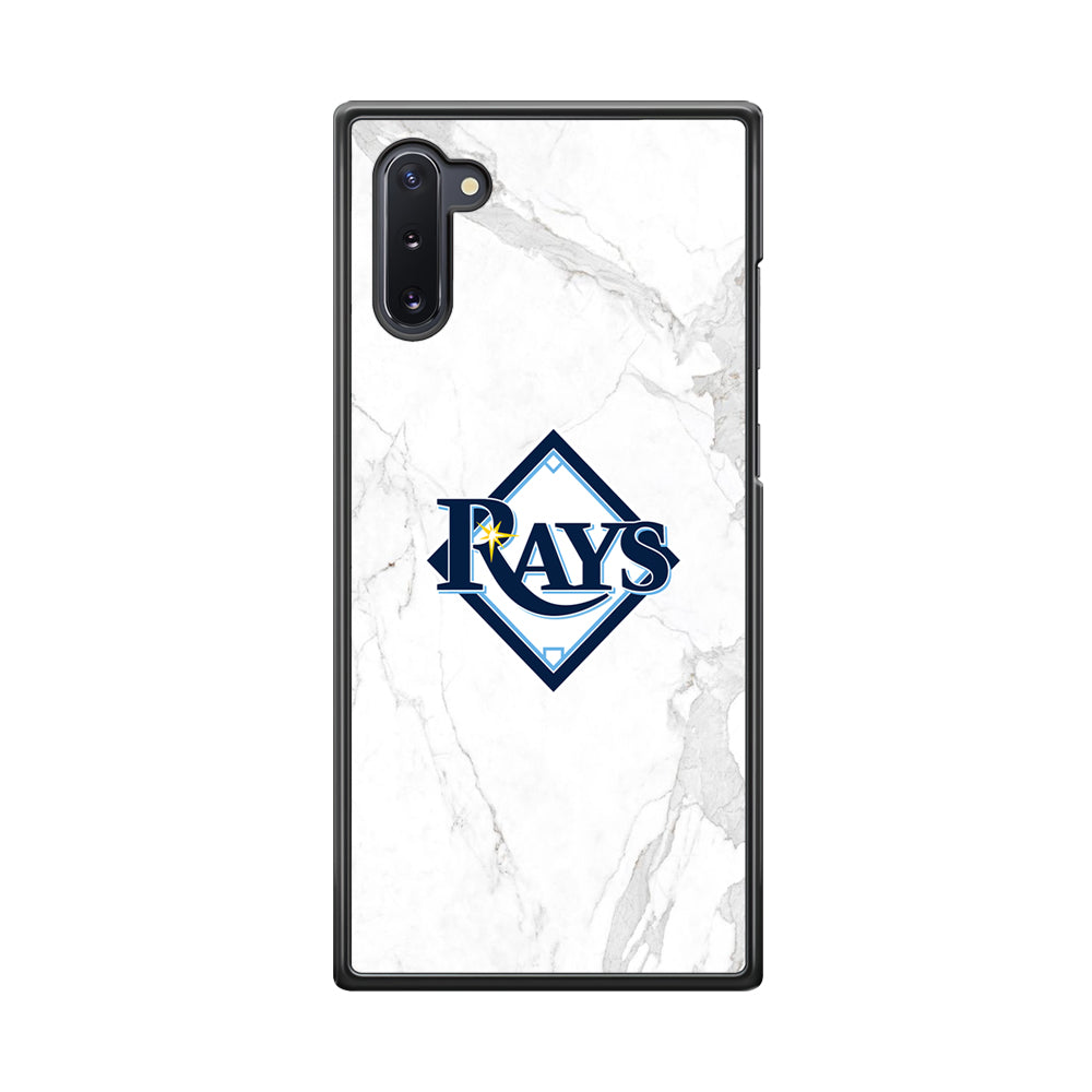MLB Rays Logo Marble Samsung Galaxy Note 10 Case