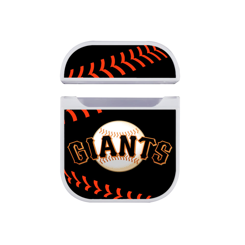 MLB San Francisco Giants Team Hard Plastic Case Cover For Apple Airpods
