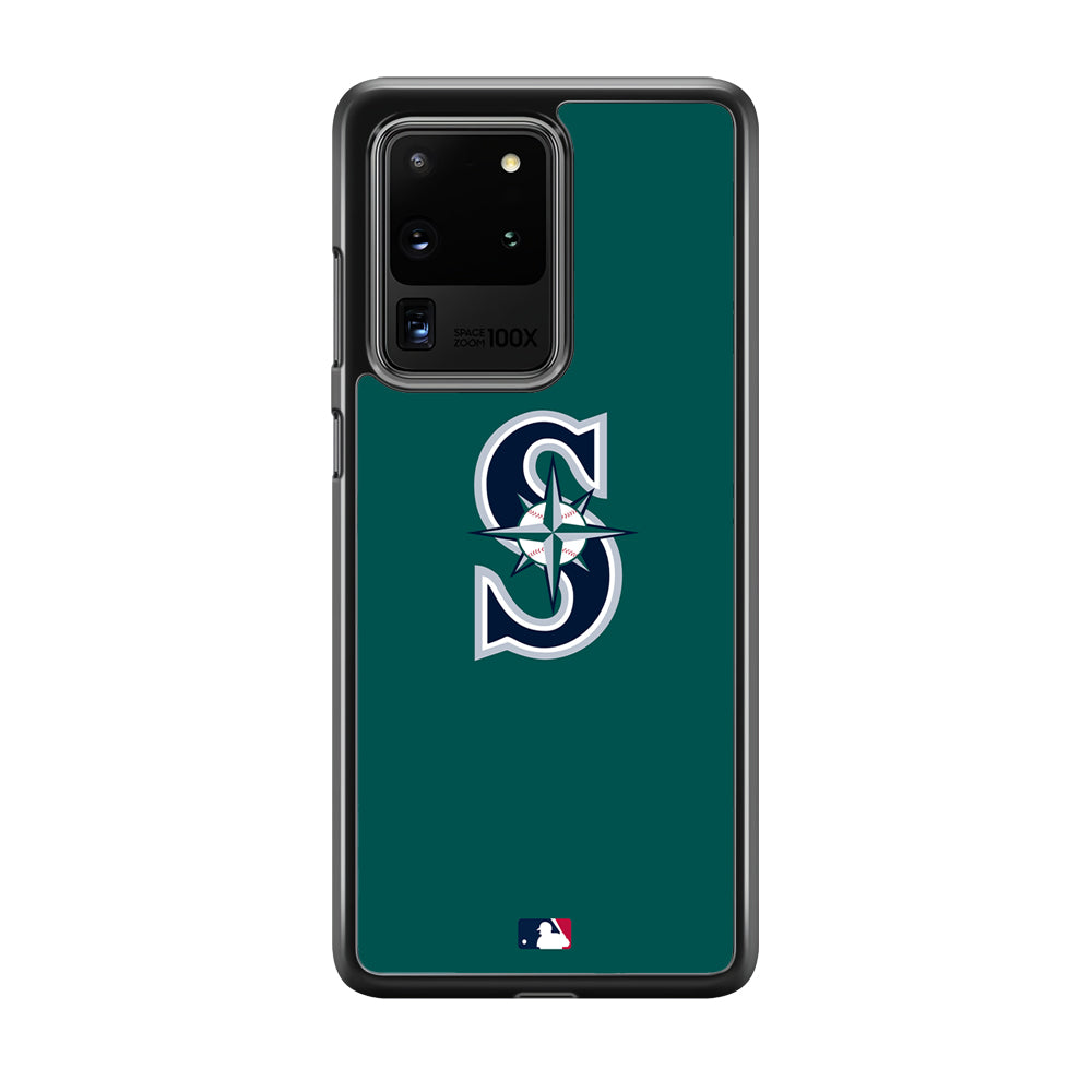 MLB Seattle Mariners Green Samsung Galaxy S20 Ultra Case