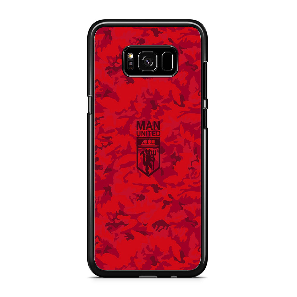 Manchester United Red Camo Samsung Galaxy S8 Plus Case