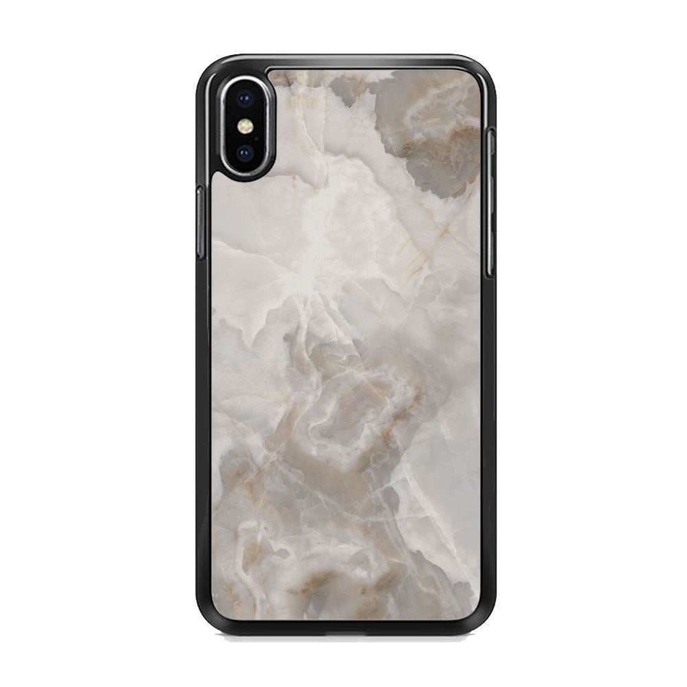 Marble Grey Classic Colour Combination iPhone X Case
