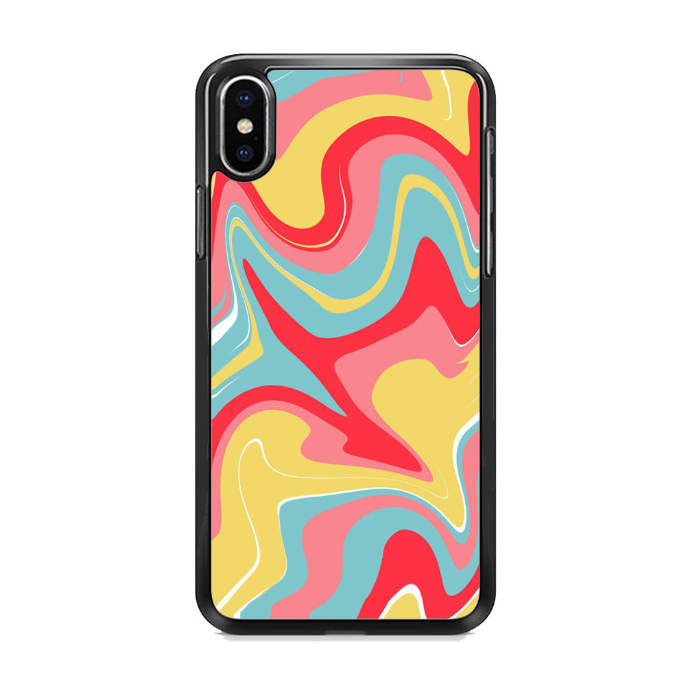 Marble Jam Colour iPhone X Case