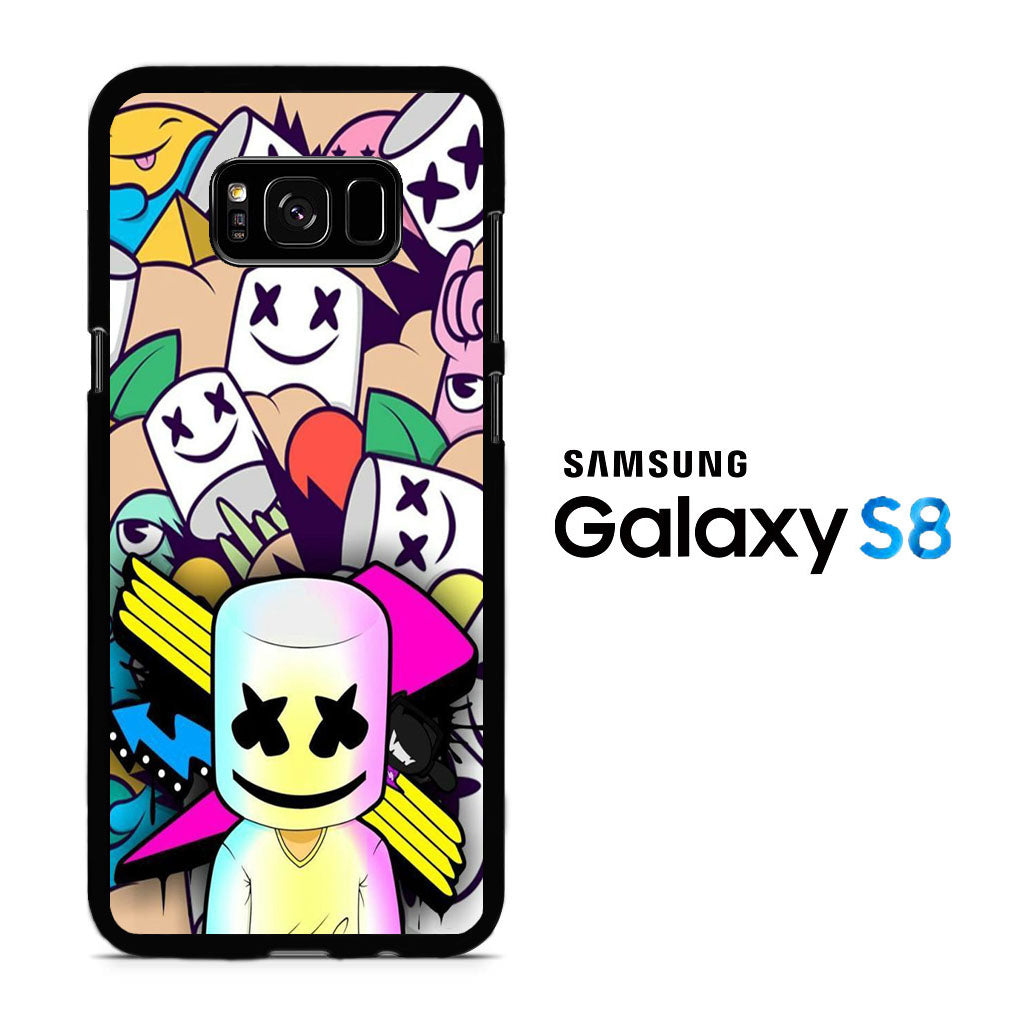 Marshmellow Grafity Samsung Galaxy S8 Case