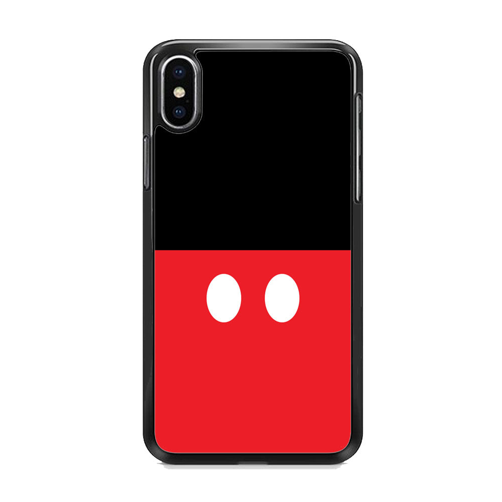 Mickey Mouse Costume iPhone Xs Max Case