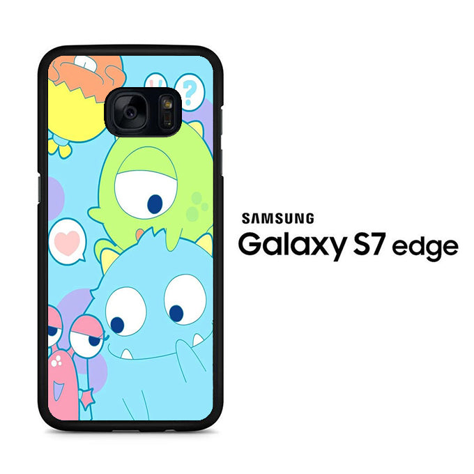 Monsters University Wallpaper Samsung Galaxy S7 Edge Case