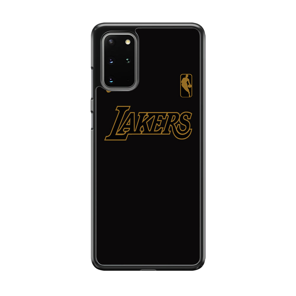 NBA Los Angeles Lakers Space Grey Nike Gold Logo Samsung Galaxy S20 Plus Case