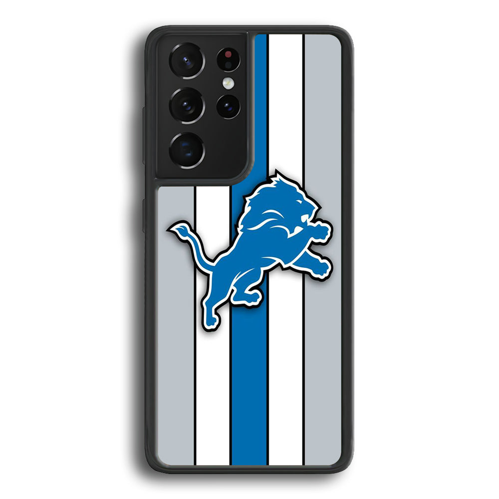 NFL Detroit Lions Samsung Galaxy S21 Ultra Case - Ezzystore