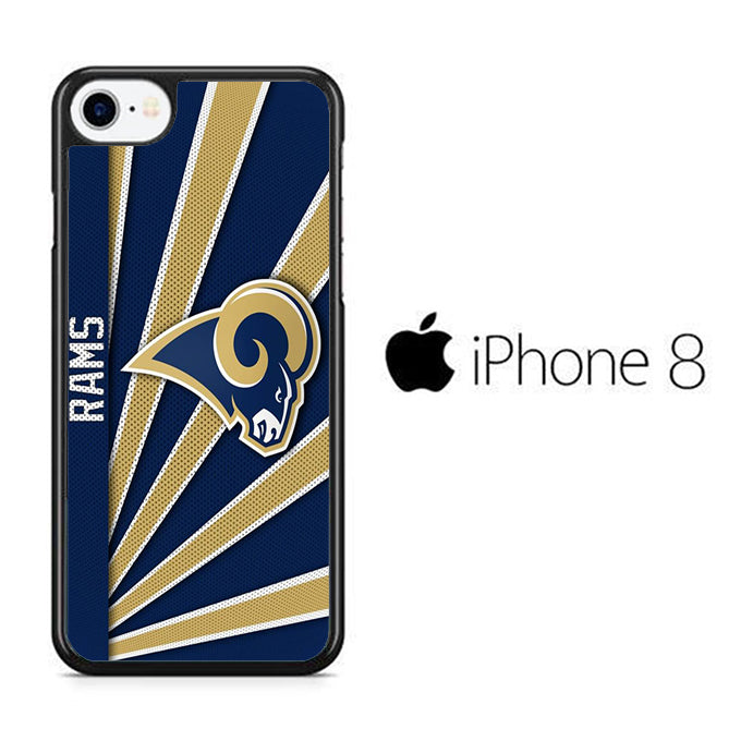 NFL Los Angeles Rams Logo iPhone 8 Case