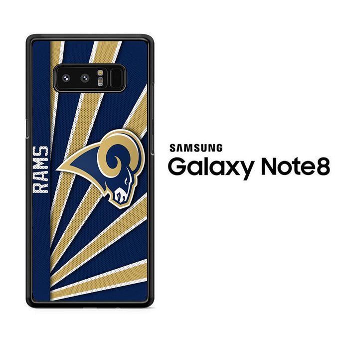 NFL Los Angeles Rams Logo Samsung Galaxy Note 8 Case