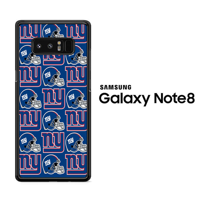 NFL New York Giant Helmet Logo Samsung Galaxy Note 8 Case