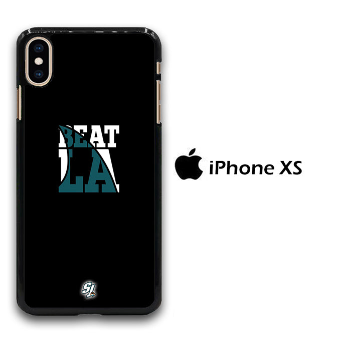 NHL San Joe Sharks Beat LA iPhone Xs Case