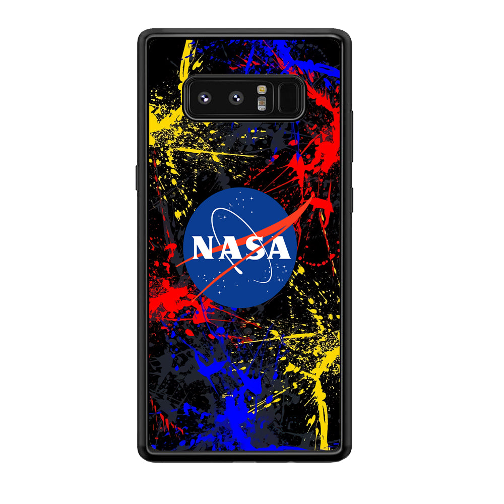 Nasa Splash Paint Abstract Samsung Galaxy Note 8 Case
